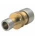 Reductor recto de latón 5/8" 1/2"- VULKAN LOKRING - L13001703  - (X4)