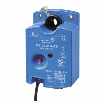 Servomotor rotativo 2nm  - 3pts -  con tempo - JOHNSON CONTROLS : M9102-IGA-1S