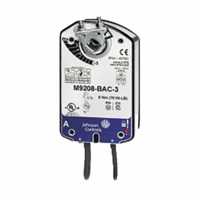 Servomotor rotativo muelle de retroceso 3nm - JOHNSON CONTROLS : M9203-BUB-1