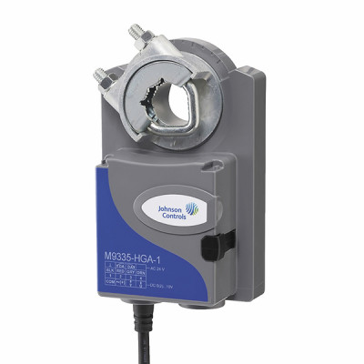 Servomoteur rotatif 10Nm  24Vac 0-10Vcc 3pts TOR - JOHNSON CONTROLS : M9310-HGA-1