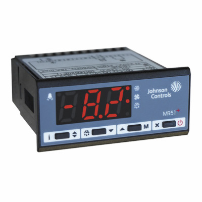 Thermostat cold/hot 3 contacts 2 supplied probes panel-mounting - JOHNSON CONTROLS : MR53PM230-2CA