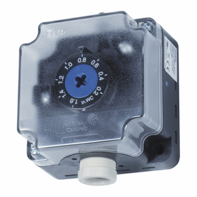 Differential pressure switch for air 1.4 to 10 mbar - JOHNSON CONTROLS : P233A-10-PHC