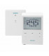 Wireless ambience thermostat, battery operated - SIEMENS : RDE100.1RFS