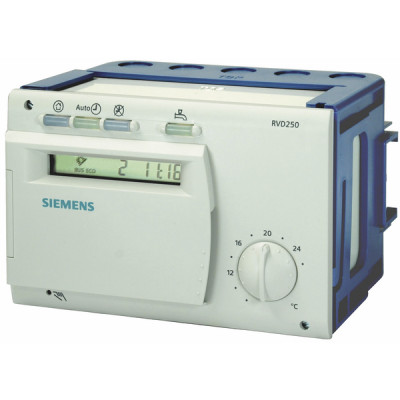 Régulateur chauffage urbain 1 circuit chauffage et ECS - SIEMENS : RVD250-A