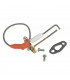 Ignition/flame sensing  electrode - DE DIETRICH : S100890
