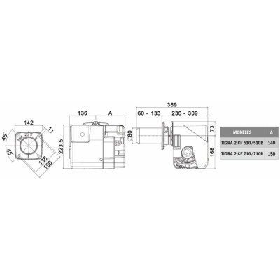 BRF TIGRA 2 - CF510 - DE DIETRICH CHAPPEE : S20018137