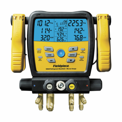 Manifold électronique 4 voies connecté Job Link® - FIELDPIECE : SM480V