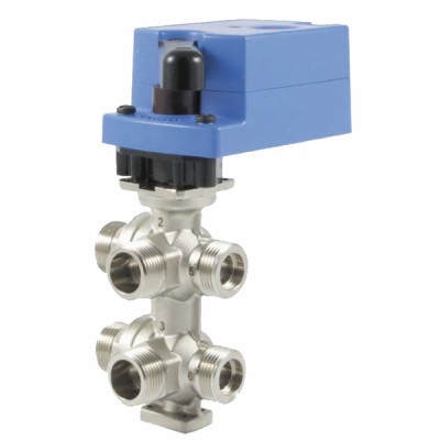 6-Way control valve DN20 male   - JOHNSON CONTROLS : V6W1BCF