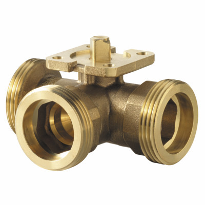 Threaded ball valve 3V M1-1/4" - SIEMENS : VBG61.32-16