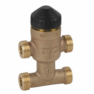 Terminal valve STD 3V BIP. DN10 Kvs 0.4 M1/2" - SIEMENS : VMP47.10-0.4