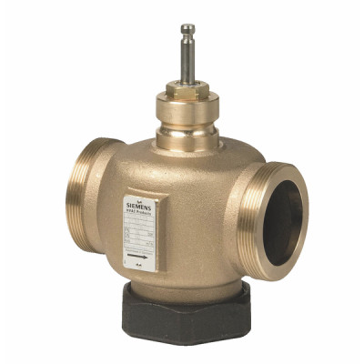 Vanne siège 2V 20mm M1"1/2 Kvs 10 - SIEMENS : VVG41.25