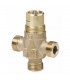 Válvula de terminales, 3 vías latón - SIEMENS : VXP45.15-2.5