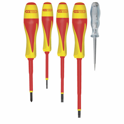 Jeu de 5 tournevis isolés ULTIMATE - KS TOOLS : 922.6217