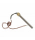 Bougie avec raccord fileté de 3/8" 300W- DIFF - 150804