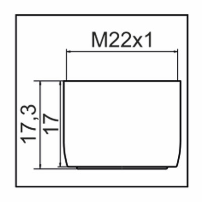 Aérateur économiseur d'eau M22X1 - NEOPERL : 2048098