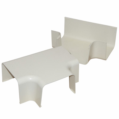 Té de dérivation 140x90 blanc crème 9001 (X 2) - DIFF