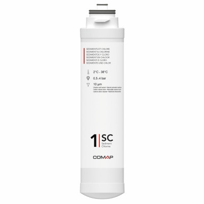 Cartouche anti-sédiments et chlore pour AQUATIS, filtration 10 µm - COMAP : Q112020001