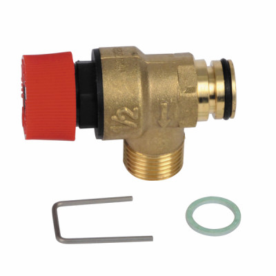 Pressure relief valve 3 bars - DIFF for Saunier Duval : 05722800