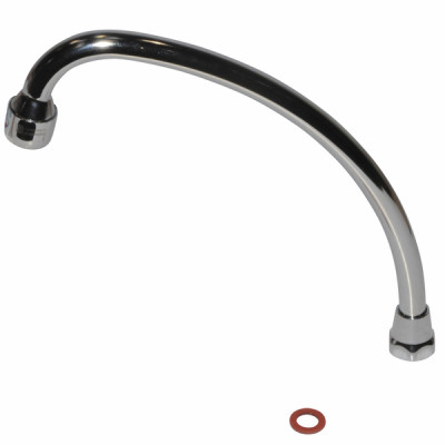 Col de cygne à bague F15/21 x 200mm - DIFF