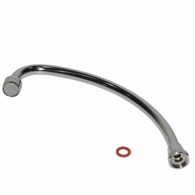 Col de cygne à bague F15/21 x 200mm - DIFF