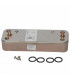 Heat exchanger 14 plates- DIFF pour De Dietrich Chappée - 7672687
