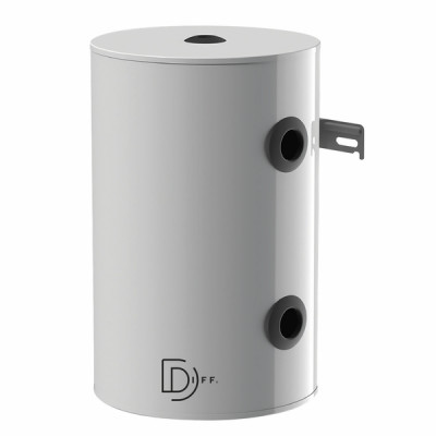 Bouteille de mélange 25l mural - 4 piquages - DIFF