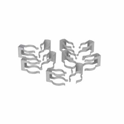 Clip tubos intercambiador agua gas c&m (X 10) - DE DIETRICH CHAPPEE : JJJ005112510