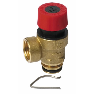 Pressure relief valve 3 bars Laura - DIFF for Baxi-Roca : 122450080