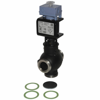 Threaded magnetic valve dn50 kvs 30m3/h - SIEMENS : MXG461.50-30