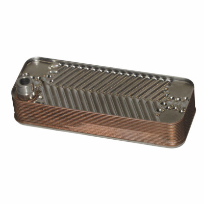 Exchanger with plates - DE DIETRICH CHAPPEE : JJJ005661580