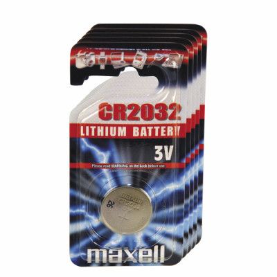 CR203 button-type lithium battery (X 5) - DIFF