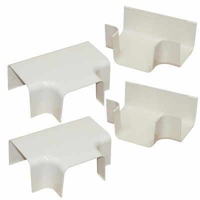 Té de dérivation 60 x 80 blanc crème 9001 (X 4) - DIFF