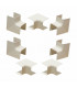 Angle interne 60x45 blanc pur 9010 (X 8) - DIFF
