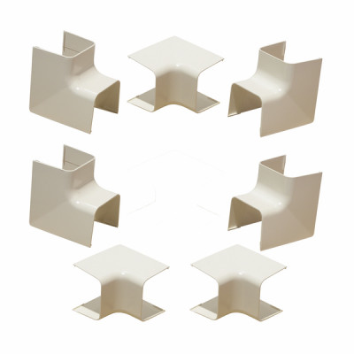 Angle interne 60x45 blanc pur 9010 (X 8)