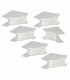 Angle intérieur réglable 60x45 blanc pur 9010 (X 6) - DIFF