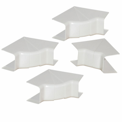 Angle intérieur réglable 60x80 blanc pur 9010 (X 4) - DIFF