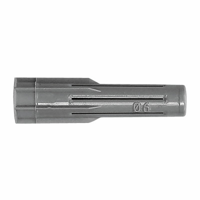 Cheville nylon fusée tous matériaux 8x40 (X 100) - RAM : 70840