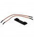 Cable d'allumage lg.280mm (X 2) - DE DIETRICH CHAPPEE : 97955556