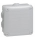 Boite de dérivation carrée PLEXO Ø105x105x55 grise - LEGRAND : 092022