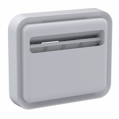 Entrée d'air autoréglable acoustique EM A 2 45 D125 à joint blanc - ANJOS : 4225