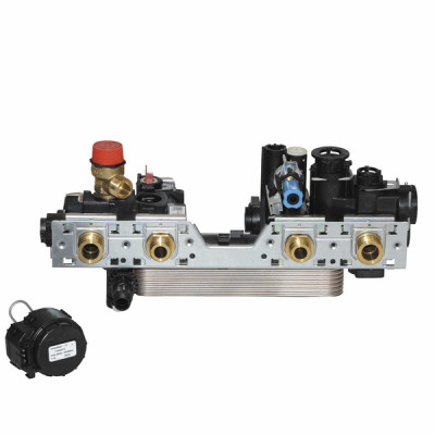 Groupe hydraulique avec échangeur 14 plaques - DE DIETRICH CHAPPEE : 711480400