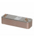 Heat exchanger 20 plates  - DE DIETRICH CHAPPEE : 711500800