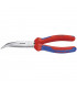 Snipe nose side cutting pliers (Stork beak pliers) with 40° angle tips - KNIPEX : 26 22 200