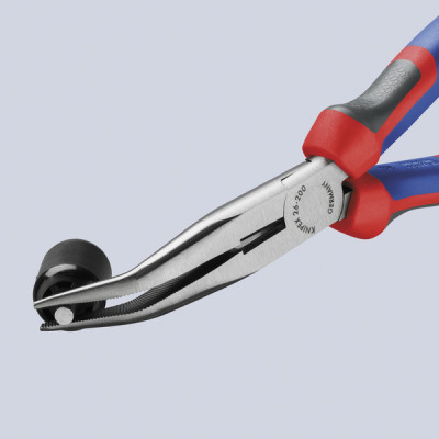 Pince coupante demi-ronde becs coudés à 40° - KNIPEX : 26 22 200