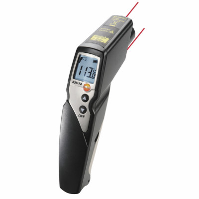 Thermomètre infrarouge à visée laser, optique 30:1 - 830-T4 - TESTO : 05608314