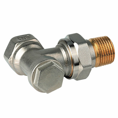 Coude de réglage Vérafix 1/2" nickelé / à mémoire - HONEYWELL HOME : V2400E0015