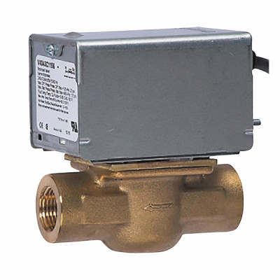 Vanne zone motorisée 2 voies DN 25 avec c/aux. Inverseur - HONEYWELL HOME : V4043H1080/U