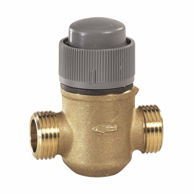 vannes 2 voies compact, ext. fileté, DN15, PN16, kvs1.6, on/off - RESIDEO : VDE15B1.6OF