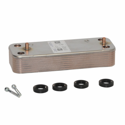 Set échangeur sanitaire 14 plaque- CHAPPEE - 7676965