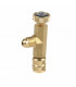 Vanne équerre M1/4"F5/16" flare pour R410A- DIFF - 905278